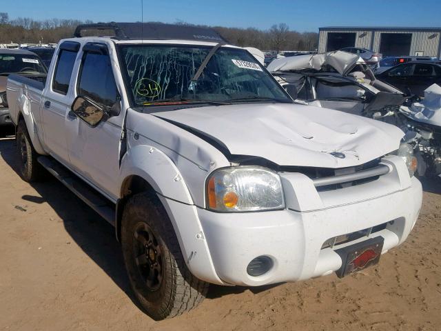 1N6ED29X04C434667 - 2004 NISSAN FRONTIER C WHITE photo 1