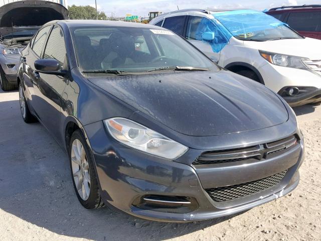 1C3CDFBA3DD266383 - 2013 DODGE DART SXT GRAY photo 1