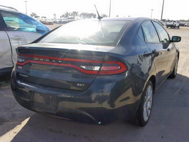 1C3CDFBA3DD266383 - 2013 DODGE DART SXT GRAY photo 4