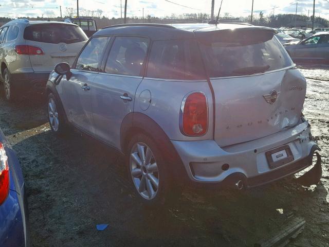 WMWZC5C52EWP38578 - 2014 MINI COOPER S C SILVER photo 3