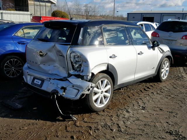 WMWZC5C52EWP38578 - 2014 MINI COOPER S C SILVER photo 4