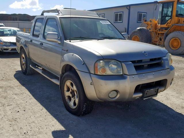 1N6MD27T22C377297 - 2002 NISSAN FRONTIER C SILVER photo 1