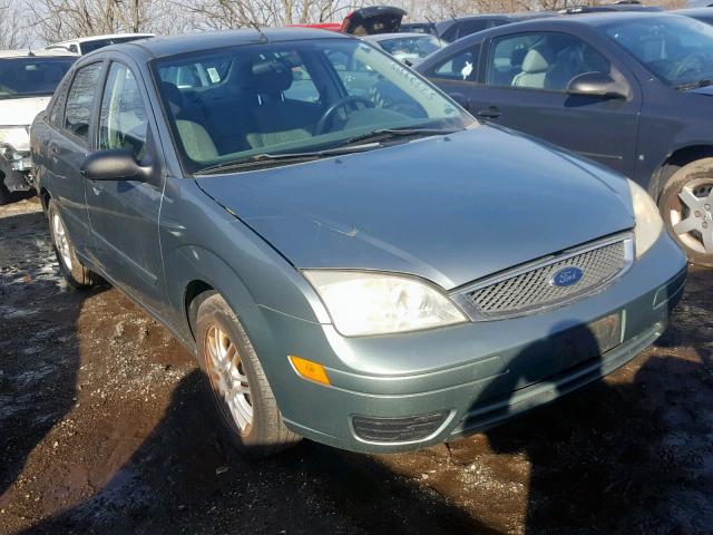 1FAFP34N85W220347 - 2005 FORD FOCUS ZX4 TURQUOISE photo 1