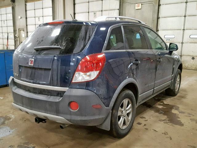 3GSCL33P79S576225 - 2009 SATURN VUE XE BLUE photo 4