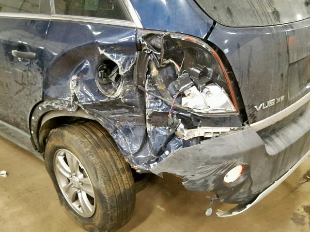 3GSCL33P79S576225 - 2009 SATURN VUE XE BLUE photo 9