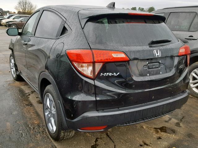 3CZRU5H56GM737570 - 2016 HONDA HR-V EX BLACK photo 3