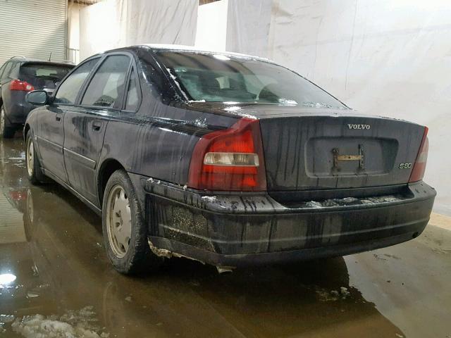 YV1TS92D431309104 - 2003 VOLVO S80 BLACK photo 3