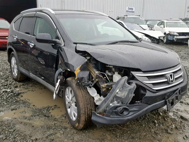 2HKRM4H79CH607915 - 2012 HONDA CR-V EXL BLACK photo 1