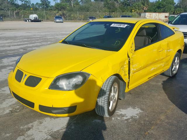 1G2AL18F887200741 - 2008 PONTIAC G5 YELLOW photo 2