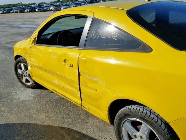 1G2AL18F887200741 - 2008 PONTIAC G5 YELLOW photo 9