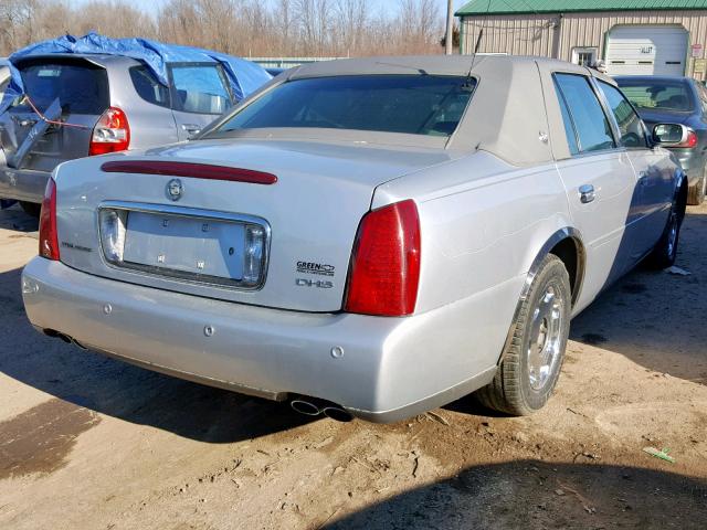 1G6KE57Y01U140078 - 2001 CADILLAC DEVILLE DH SILVER photo 4