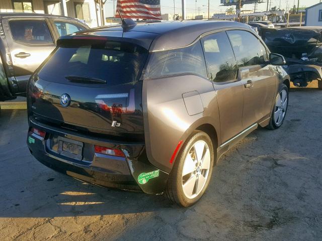 WBY1Z4C55FV504207 - 2015 BMW I3 REX GRAY photo 4