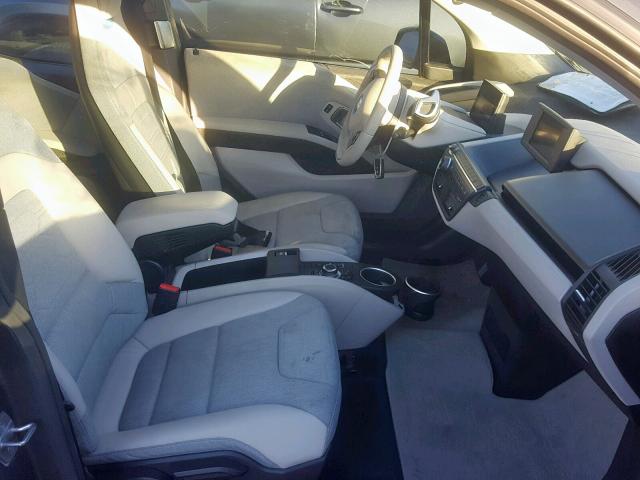 WBY1Z4C55FV504207 - 2015 BMW I3 REX GRAY photo 5