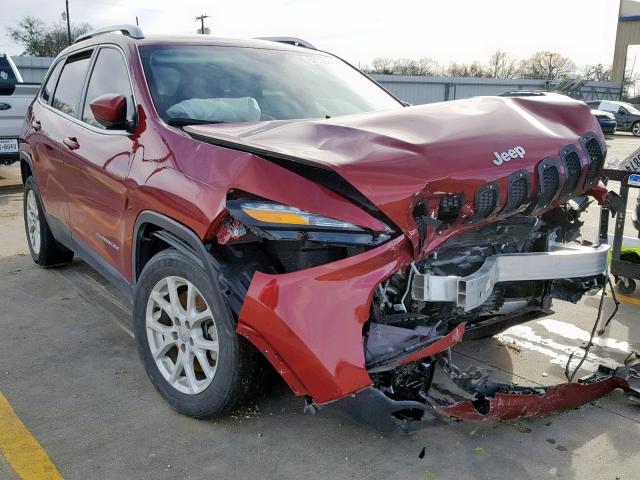 1C4PJLCB0GW291827 - 2016 JEEP CHEROKEE L RED photo 1