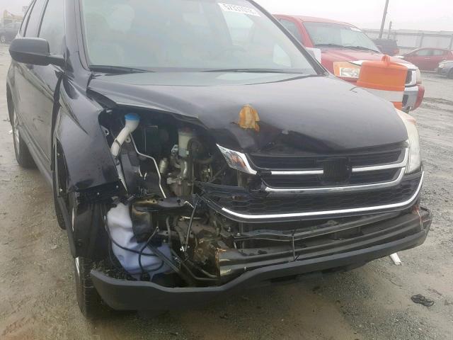 5J6RE3H77AL041795 - 2010 HONDA CR-V EXL BLACK photo 9