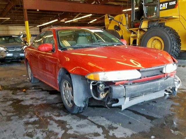 1G3NL52T4YC338691 - 2000 OLDSMOBILE ALERO GL RED photo 1