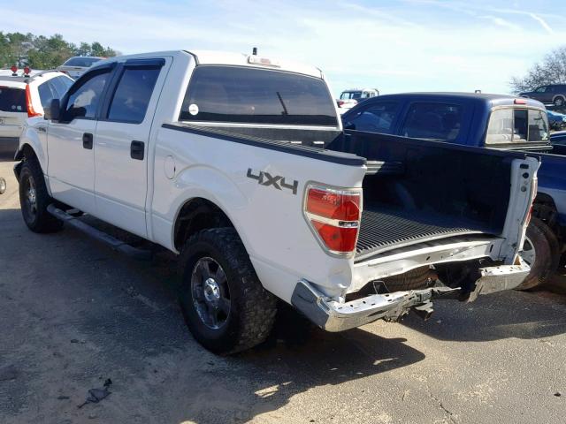 1FTEW1E84AFA07797 - 2010 FORD F150 SUPER WHITE photo 3