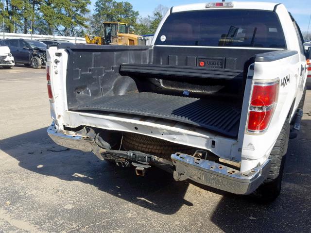 1FTEW1E84AFA07797 - 2010 FORD F150 SUPER WHITE photo 9