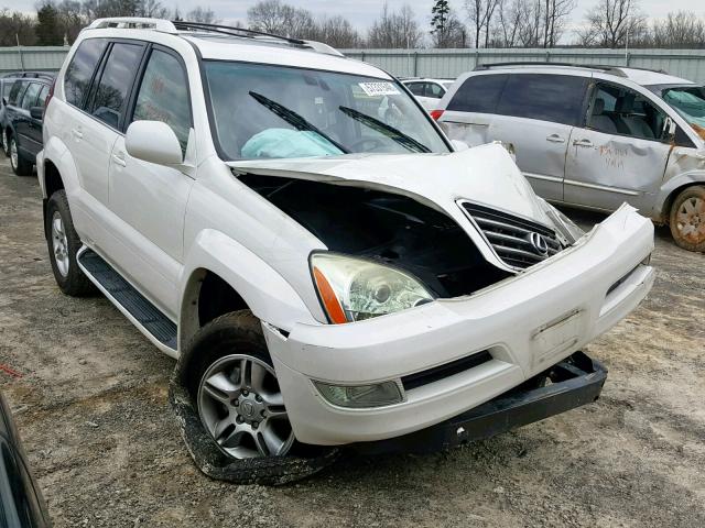 JTJBT20X240034727 - 2004 LEXUS GX 470 WHITE photo 1