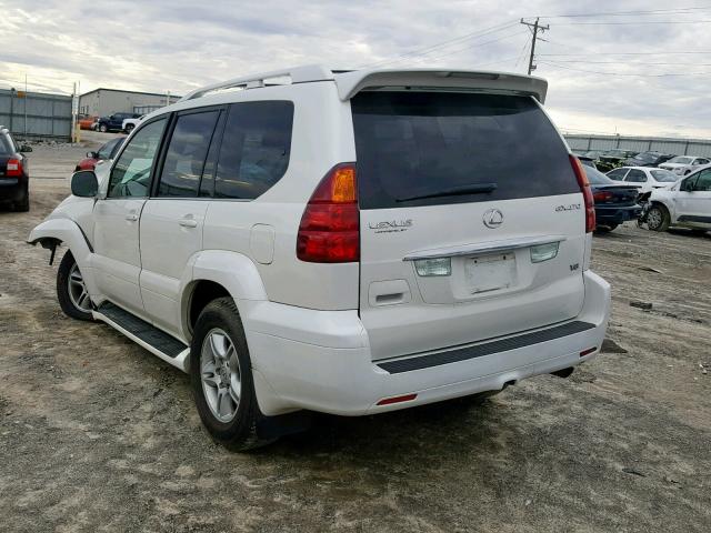 JTJBT20X240034727 - 2004 LEXUS GX 470 WHITE photo 3