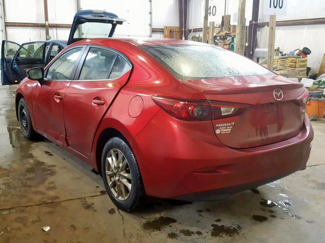 JM1BM1V76E1153492 - 2014 MAZDA 3 TOURING RED photo 3