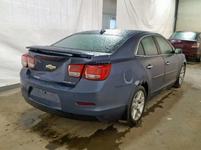 1G11C5SAXDF297143 - 2013 CHEVROLET MALIBU 1LT BLUE photo 4