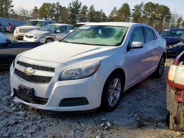 1G11D5RR2DF103634 - 2013 CHEVROLET MALIBU 1LT 白色 照片 2