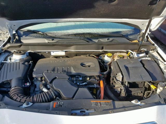 1G11D5RR2DF103634 - 2013 CHEVROLET MALIBU 1LT 白色 照片 7