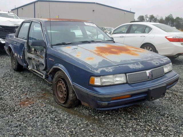 1G3AJ54N0M6310429 - 1991 OLDSMOBILE CUTLASS CI BLUE photo 1