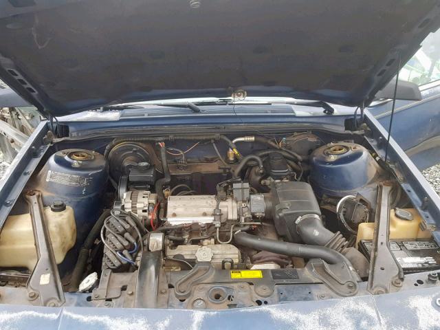 1G3AJ54N0M6310429 - 1991 OLDSMOBILE CUTLASS CI BLUE photo 7