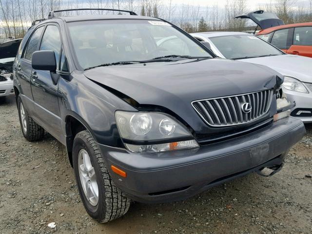 JT6HF10U3X0016642 - 1999 LEXUS RX 300 BLACK photo 1