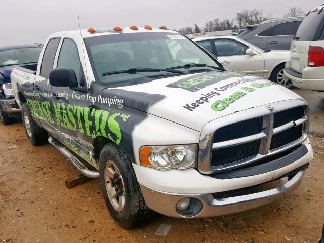 3D7KA28D44G152802 - 2004 DODGE RAM 2500 S WHITE photo 1