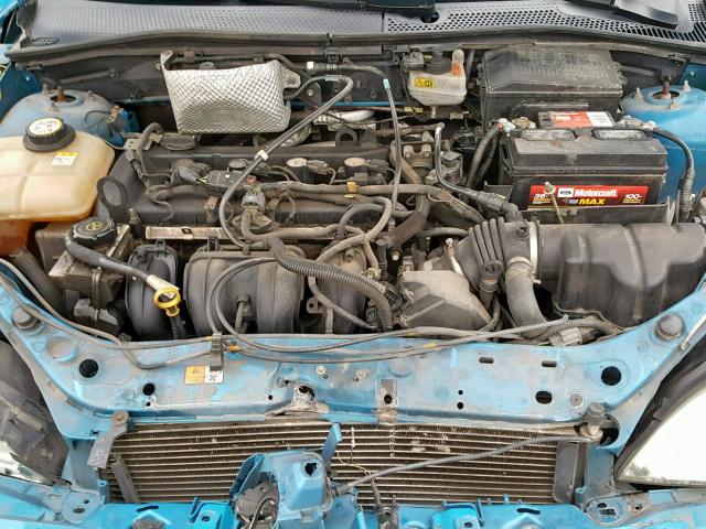 1FAFP34N47W267491 - 2007 FORD FOCUS ZX4 BLUE photo 7