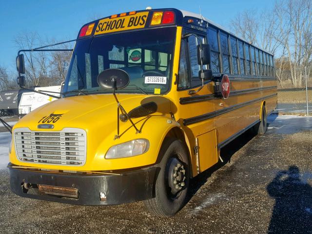 4UZABRDK39CAG7048 - 2009 FREIGHTLINER CHASSIS B2 黄色 照片 2