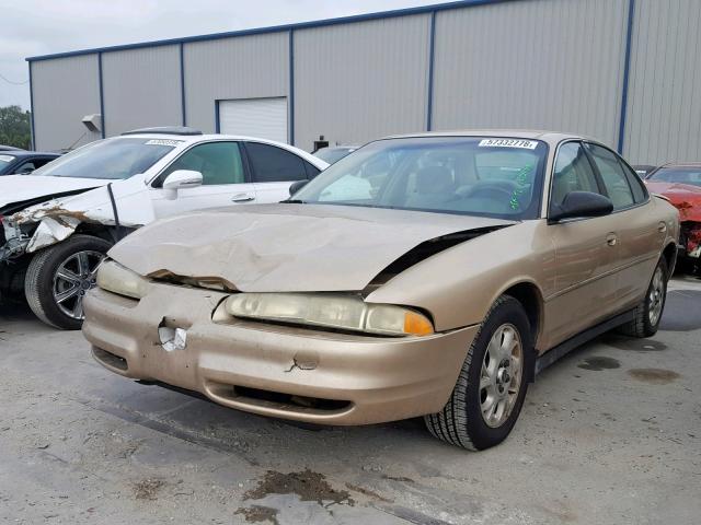 1G3WH52H22F201384 - 2002 OLDSMOBILE INTRIGUE G GOLD photo 2