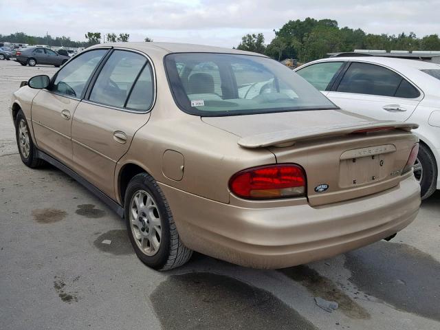 1G3WH52H22F201384 - 2002 OLDSMOBILE INTRIGUE G GOLD photo 3