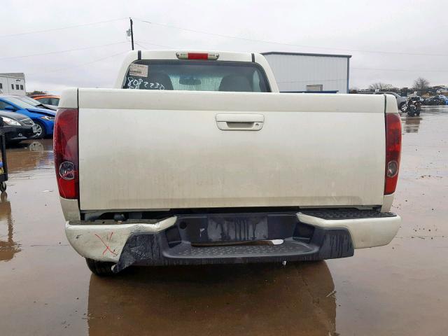 1GCCS146158290267 - 2005 CHEVROLET COLORADO WHITE photo 6