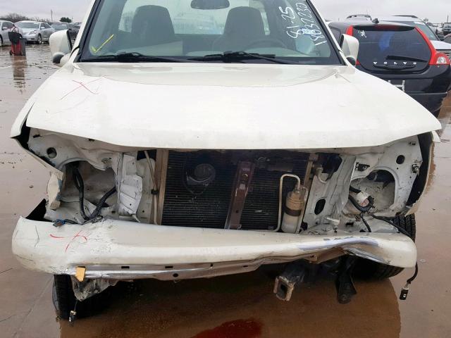 1GCCS146158290267 - 2005 CHEVROLET COLORADO WHITE photo 9