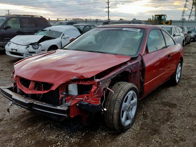 19UYA42601A026135 - 2001 ACURA 3.2CL TYPE RED photo 2