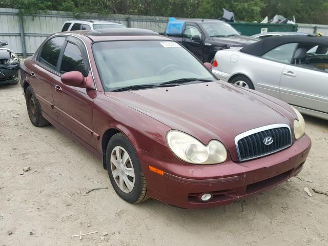 KMHWF25H35A109150 - 2005 HYUNDAI SONATA GL RED photo 1