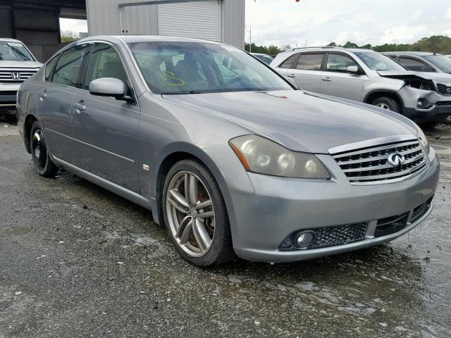 JNKBY01E67M401162 - 2007 INFINITI M45 BASE SILVER photo 1