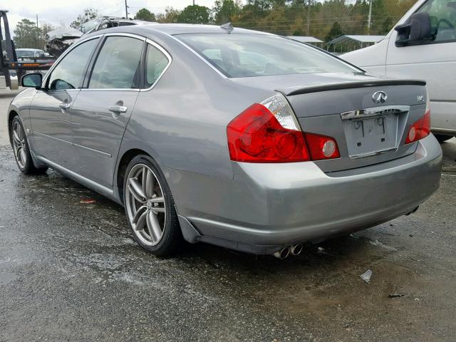 JNKBY01E67M401162 - 2007 INFINITI M45 BASE SILVER photo 3