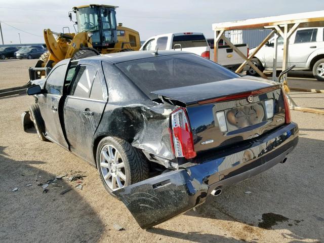 1G6DC67A070124762 - 2007 CADILLAC STS BLACK photo 3