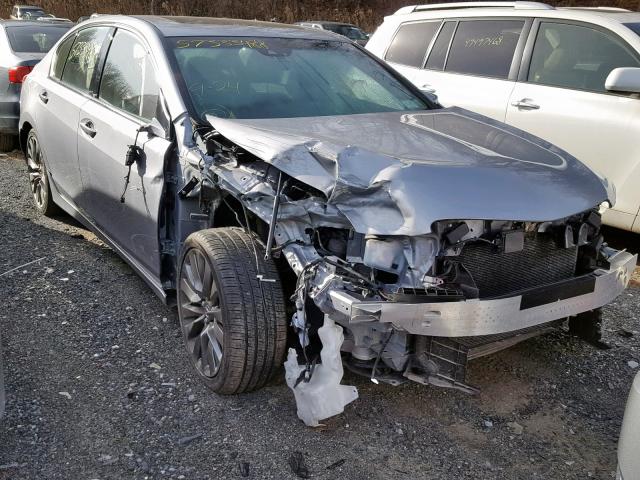 JH4KC1F53GC001384 - 2016 ACURA RLX TECH GRAY photo 1