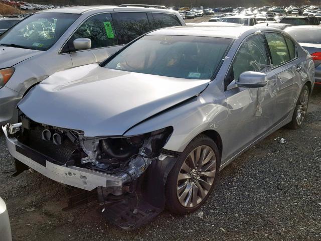 JH4KC1F53GC001384 - 2016 ACURA RLX TECH GRAY photo 2