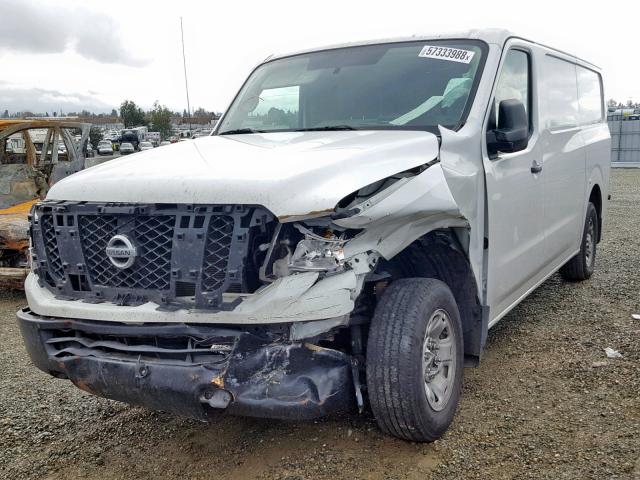 1N6BF0KY6HN809542 - 2017 NISSAN NV 1500 S WHITE photo 2