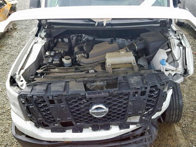 1N6BF0KY6HN809542 - 2017 NISSAN NV 1500 S WHITE photo 7