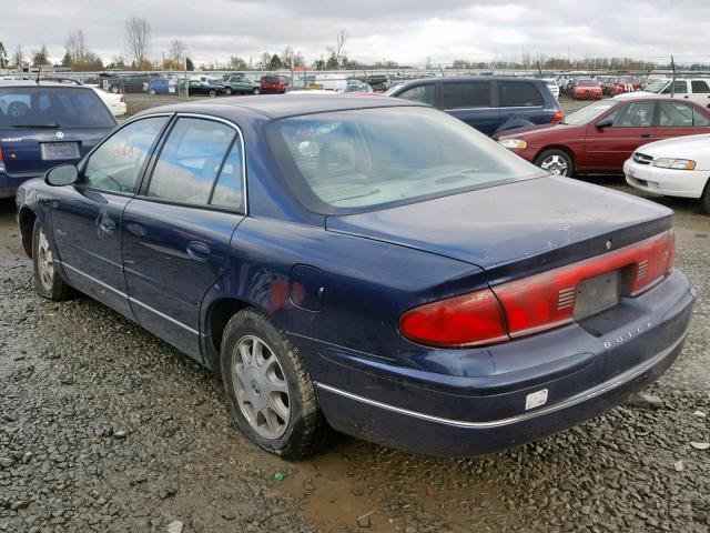 2G4WB52K9X1475947 - 1999 BUICK REGAL LS BLUE photo 3