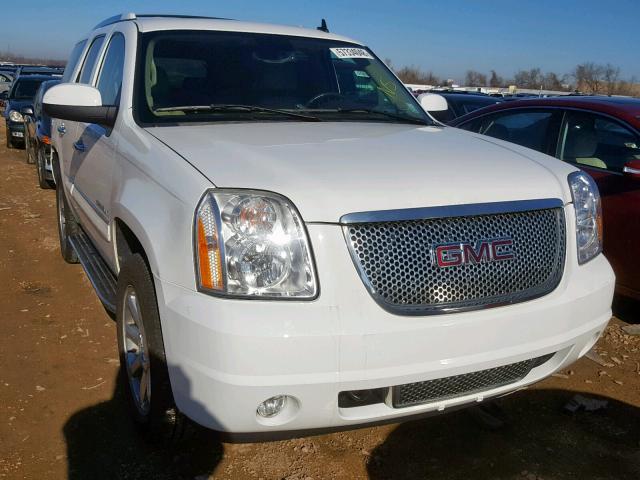 1GKFK63808J144795 - 2008 GMC YUKON DENA WHITE photo 1