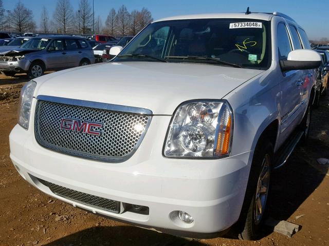 1GKFK63808J144795 - 2008 GMC YUKON DENA WHITE photo 2